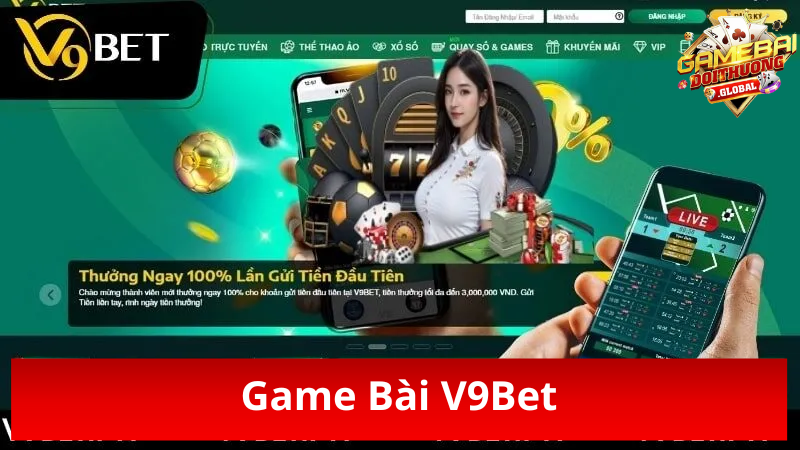 Tham gia ngay game bài V9Bet hấp dẫn