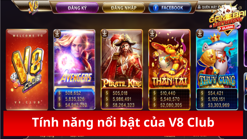  Khám phá loạt tính năng nổi bật tại V8 Club